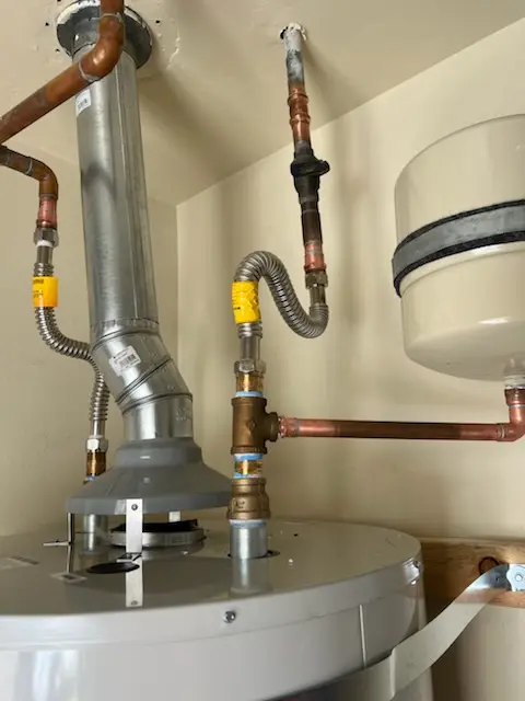 Water heater installation and plumbing repair in Johnsons Corner
